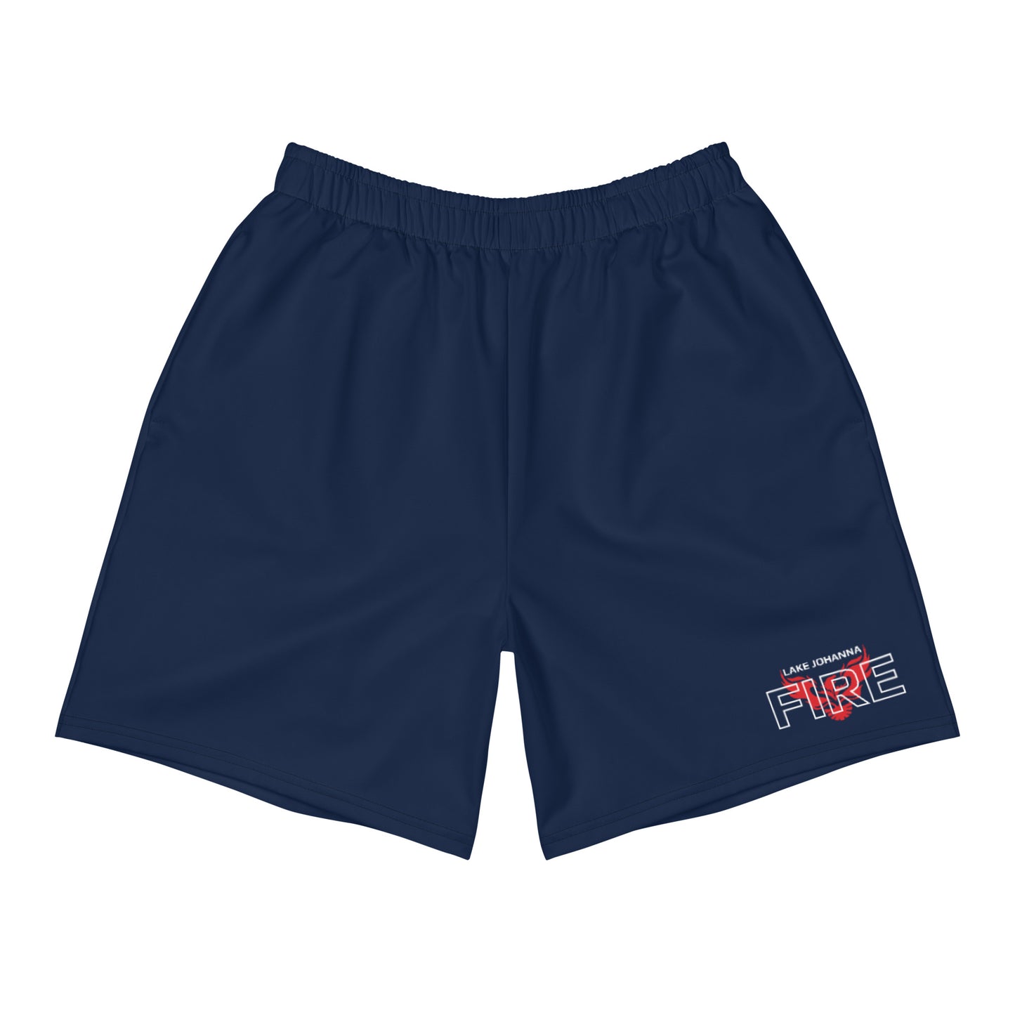 LJFD Phoenix Logo - Reimbursable - Navy Sublimated Men's Recycled Athletic Shorts