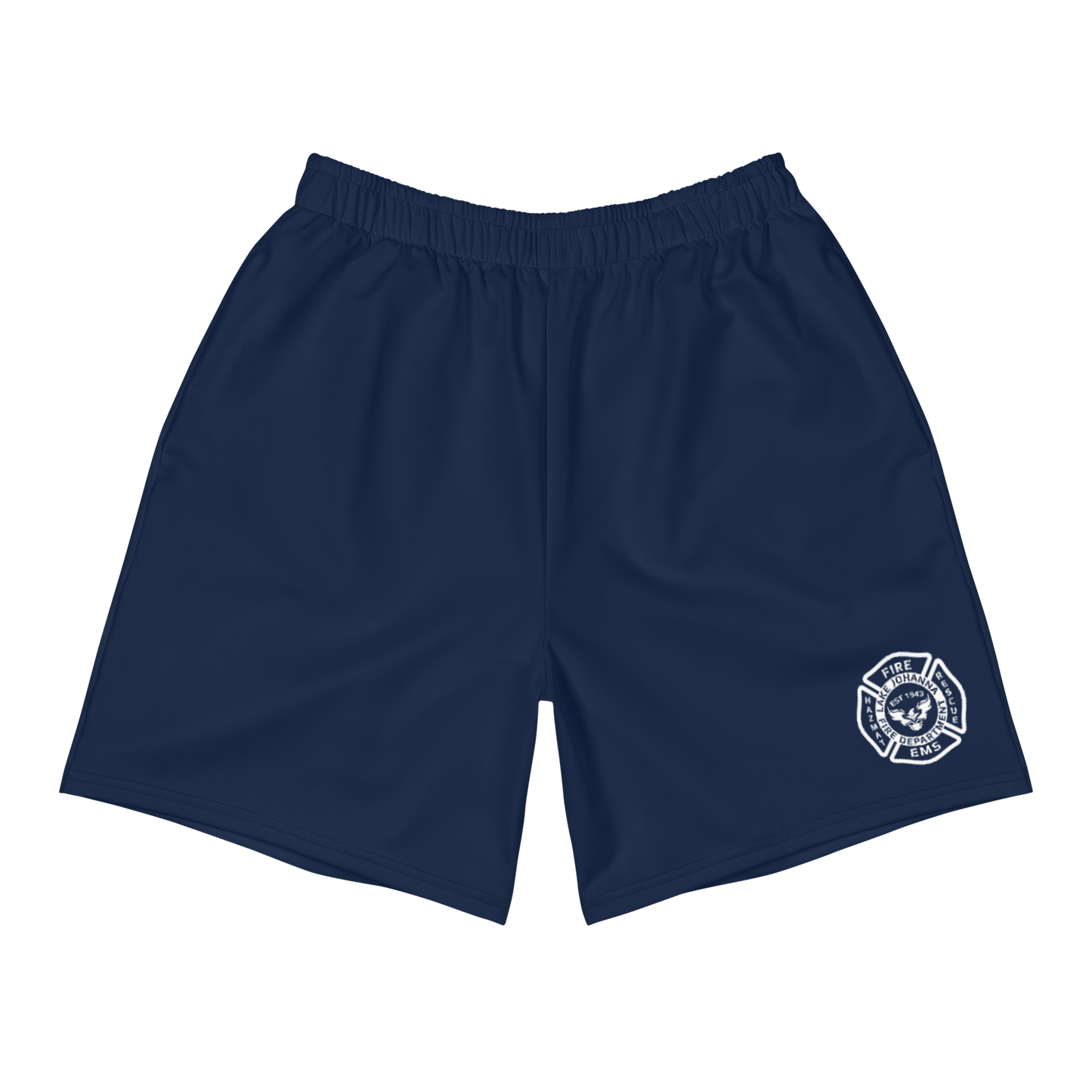 LJFD Patch Logo - Reimbursable - Navy Sublimated Men's Recycled Athletic Shorts