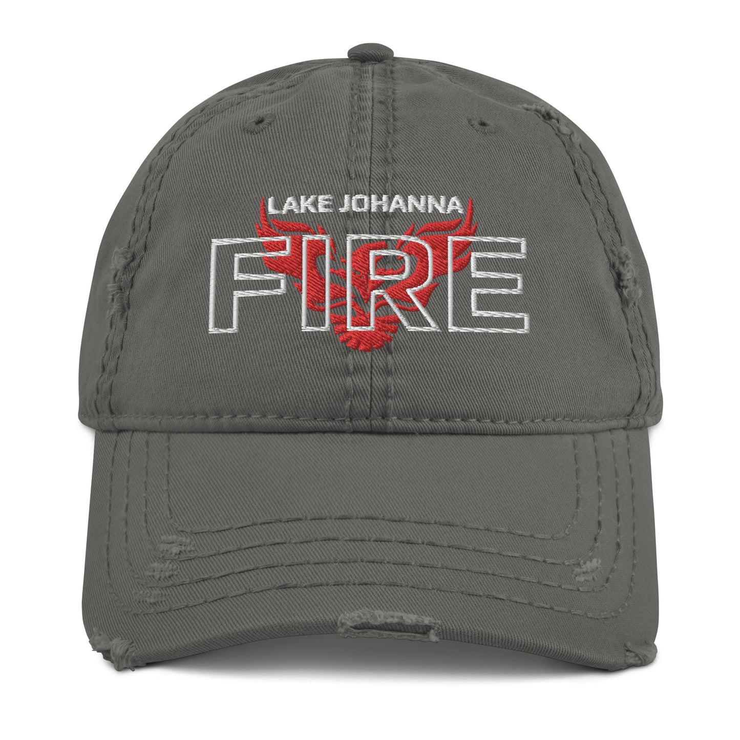 Unofficial LJFD Phoenix Logo - Distressed Dad Hat