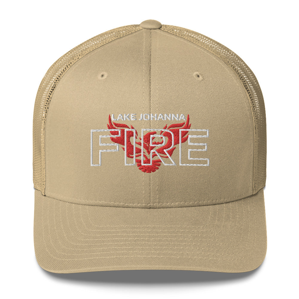 Unofficial LJFD Phoenix Logo - Retro Trucker Hat