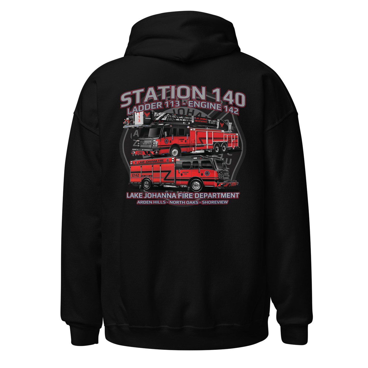 Station Series - Updated LJFD Station 140 - Unisex Hoodie