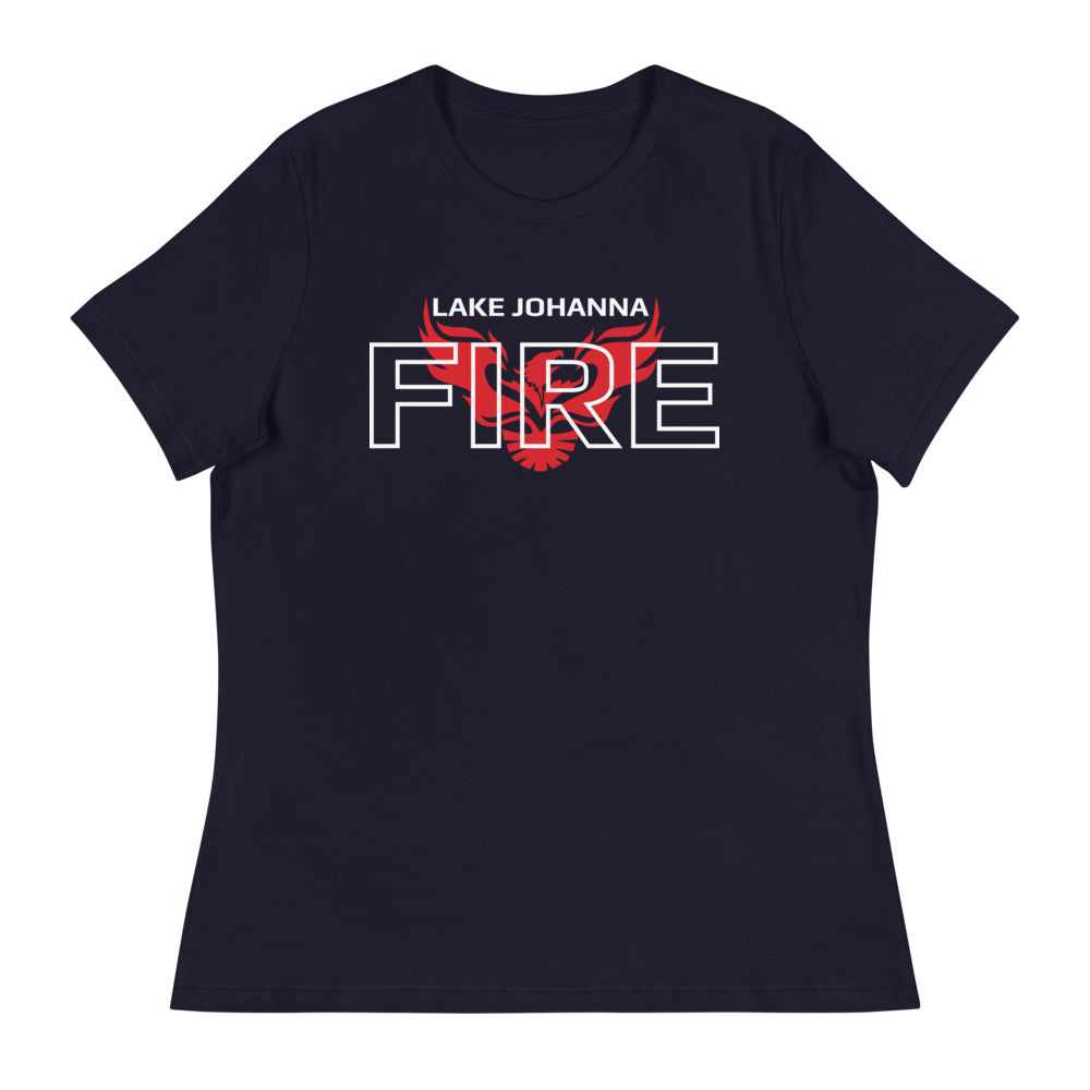 LJFD - Phoenix Logo - Women's Relaxed T-Shirt