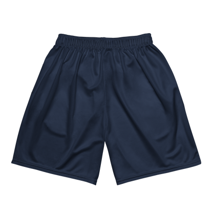 LJFD Patch Logo - Reimbursable - Navy Sublimated Unisex Mesh Shorts
