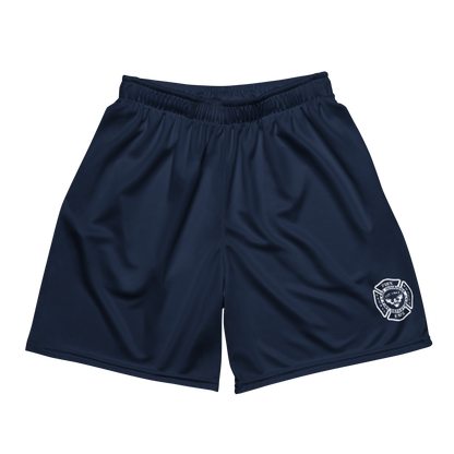 LJFD Patch Logo - Reimbursable - Navy Sublimated Unisex Mesh Shorts