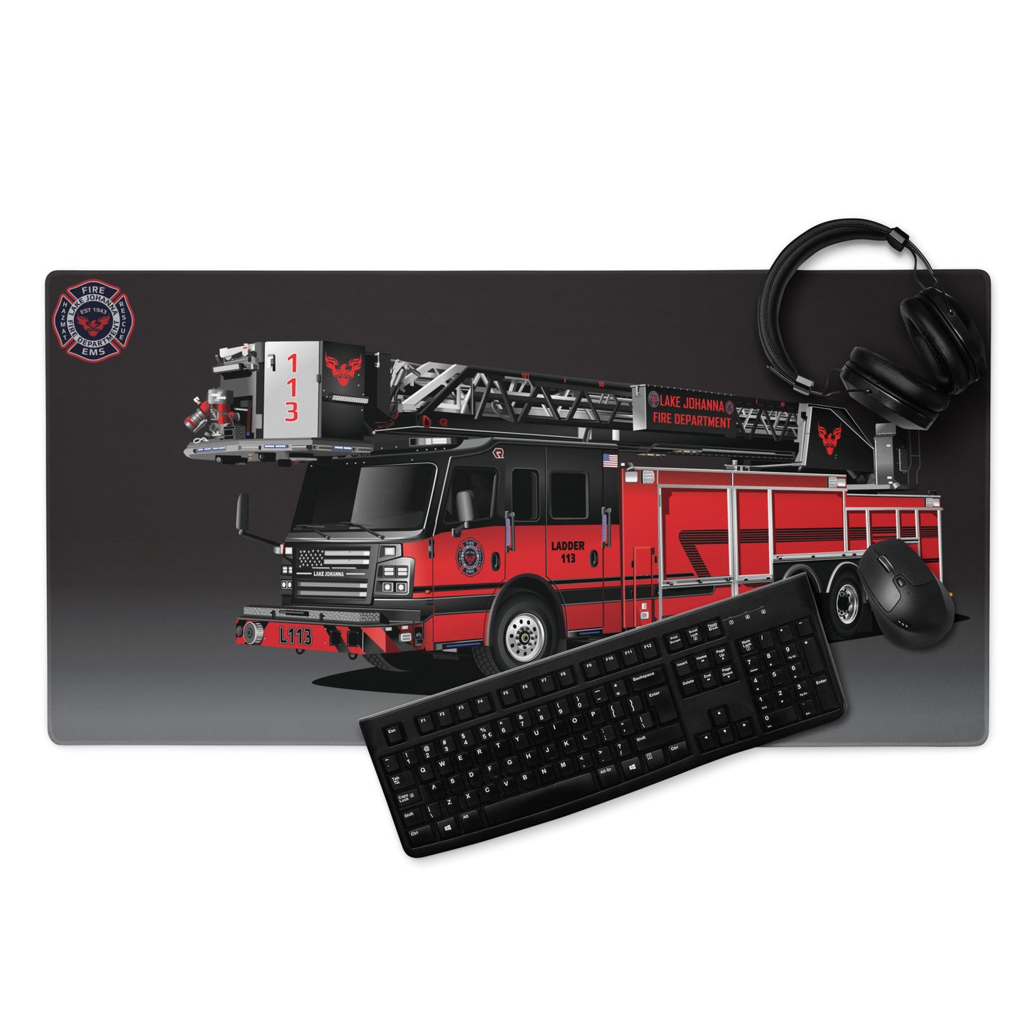 LJFD L113 Desk Mat - Design 1