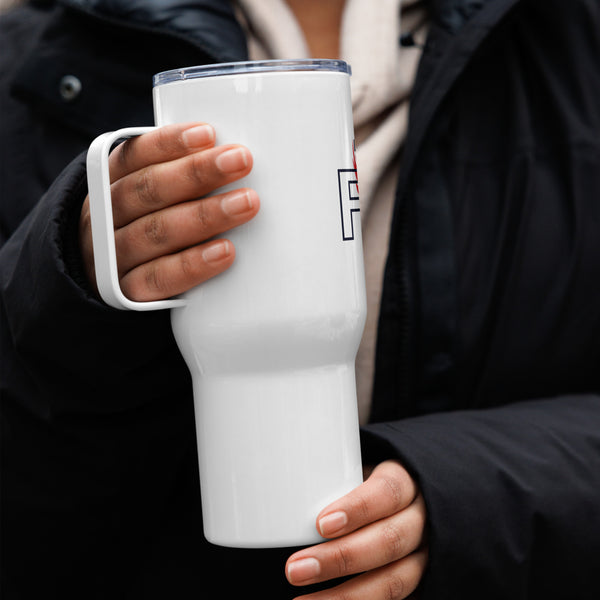 LJFD - Drinkware - Travel mug with a handle