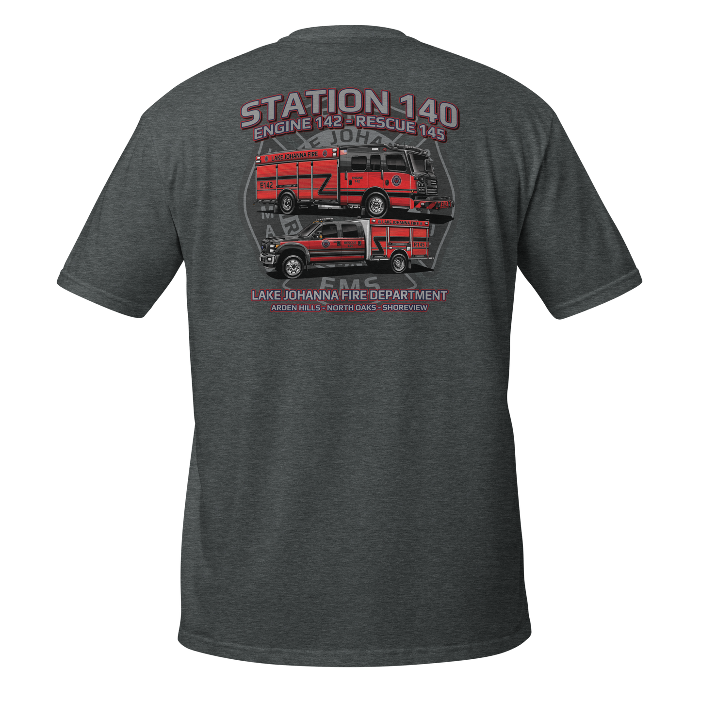 Station Series - LJFD Station 140 - Unisex Ringspun T-Shirt