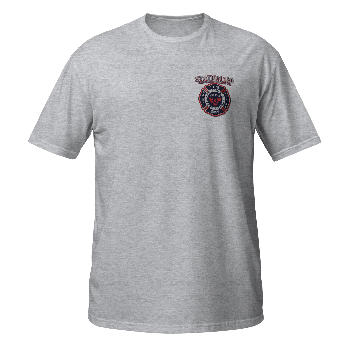 Station Series - LJFD Station 120 - Unisex Ringspun T-Shirt