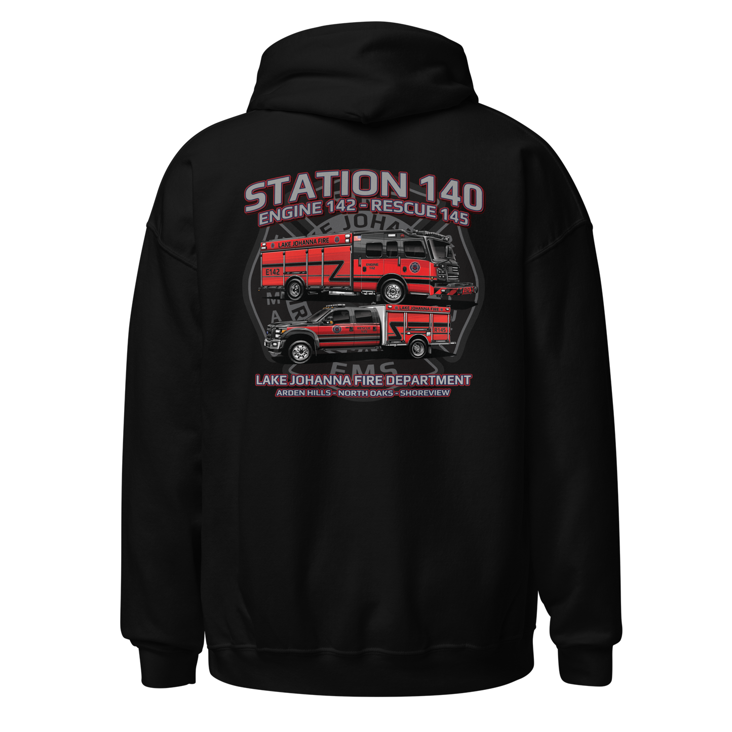 Station Series - LJFD Station 140 - Unisex Hoodie