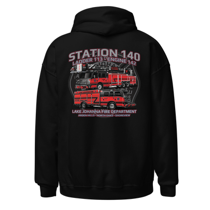 Station Series - Updated LJFD Station 140 - Unisex Hoodie