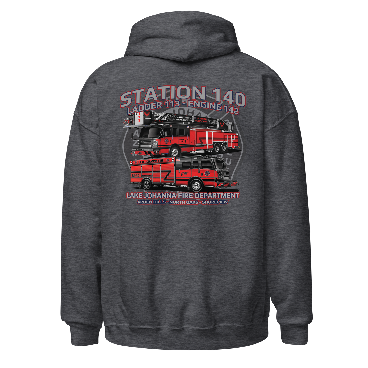 Station Series - Updated LJFD Station 140 - Unisex Hoodie