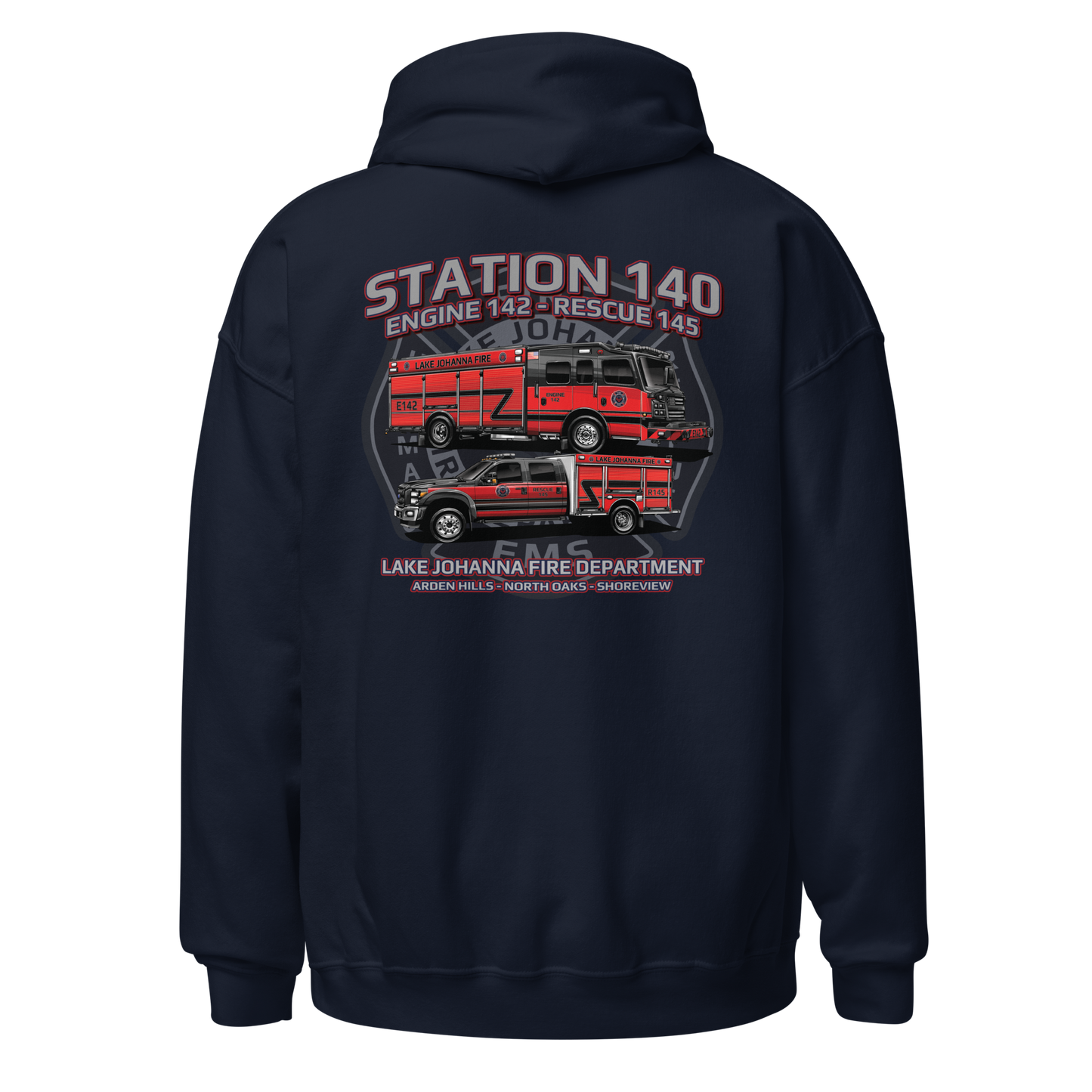 Station Series - LJFD Station 140 - Unisex Hoodie