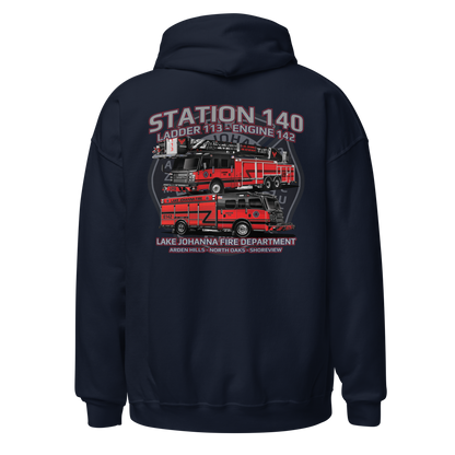 Station Series - Updated LJFD Station 140 - Unisex Hoodie