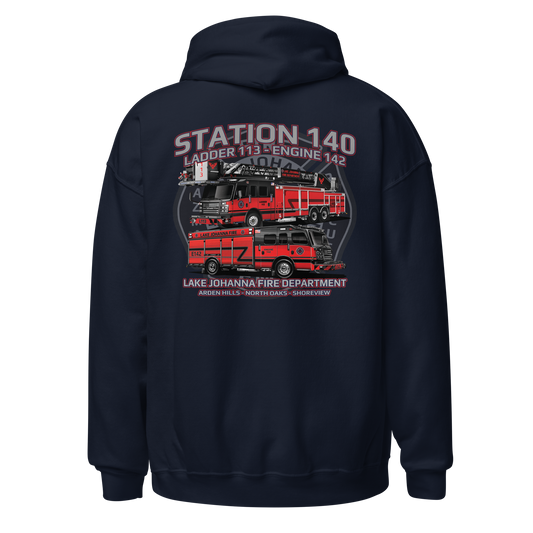 Station Series - Updated LJFD Station 140 - Unisex Hoodie