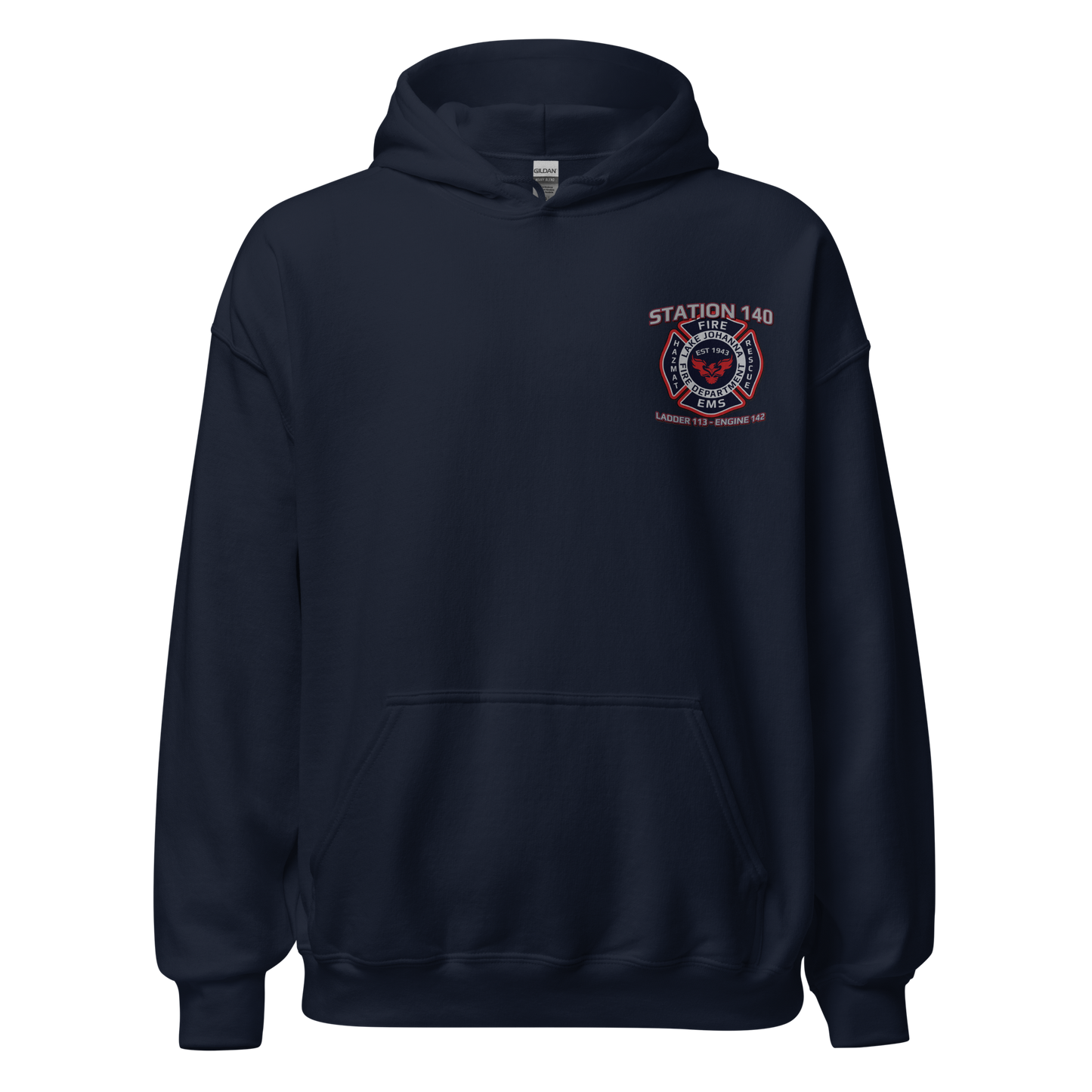 Station Series - Updated LJFD Station 140 - Unisex Hoodie