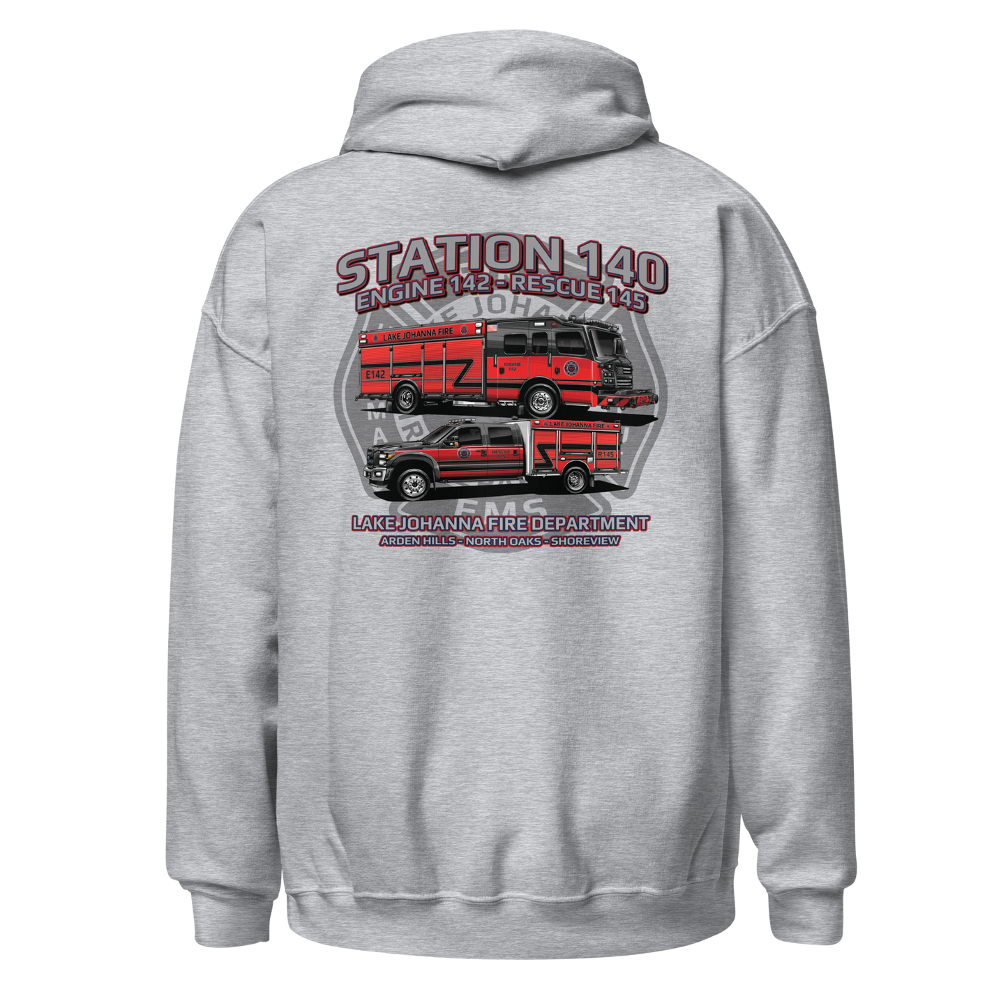 Station Series - LJFD Station 140 - Unisex Hoodie