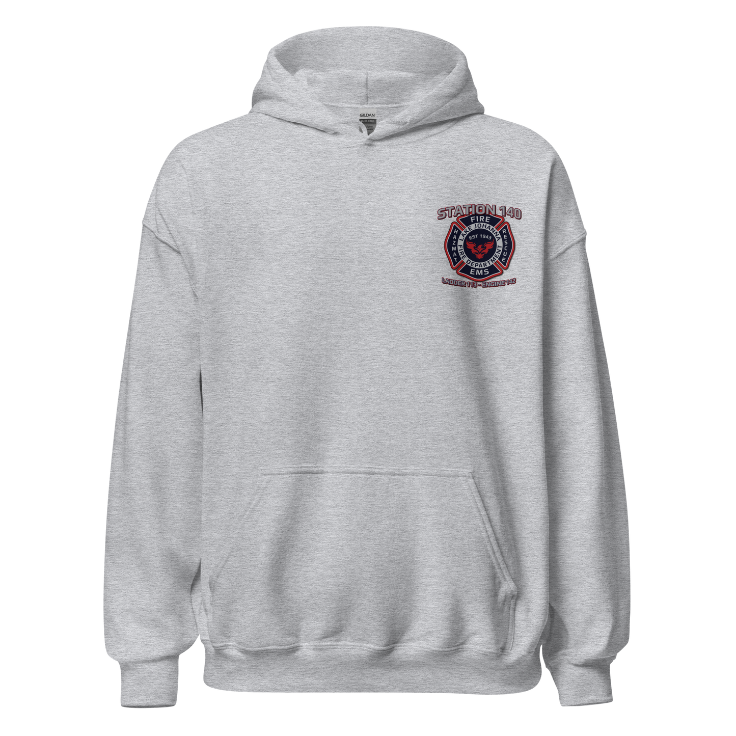 Station Series - Updated LJFD Station 140 - Unisex Hoodie