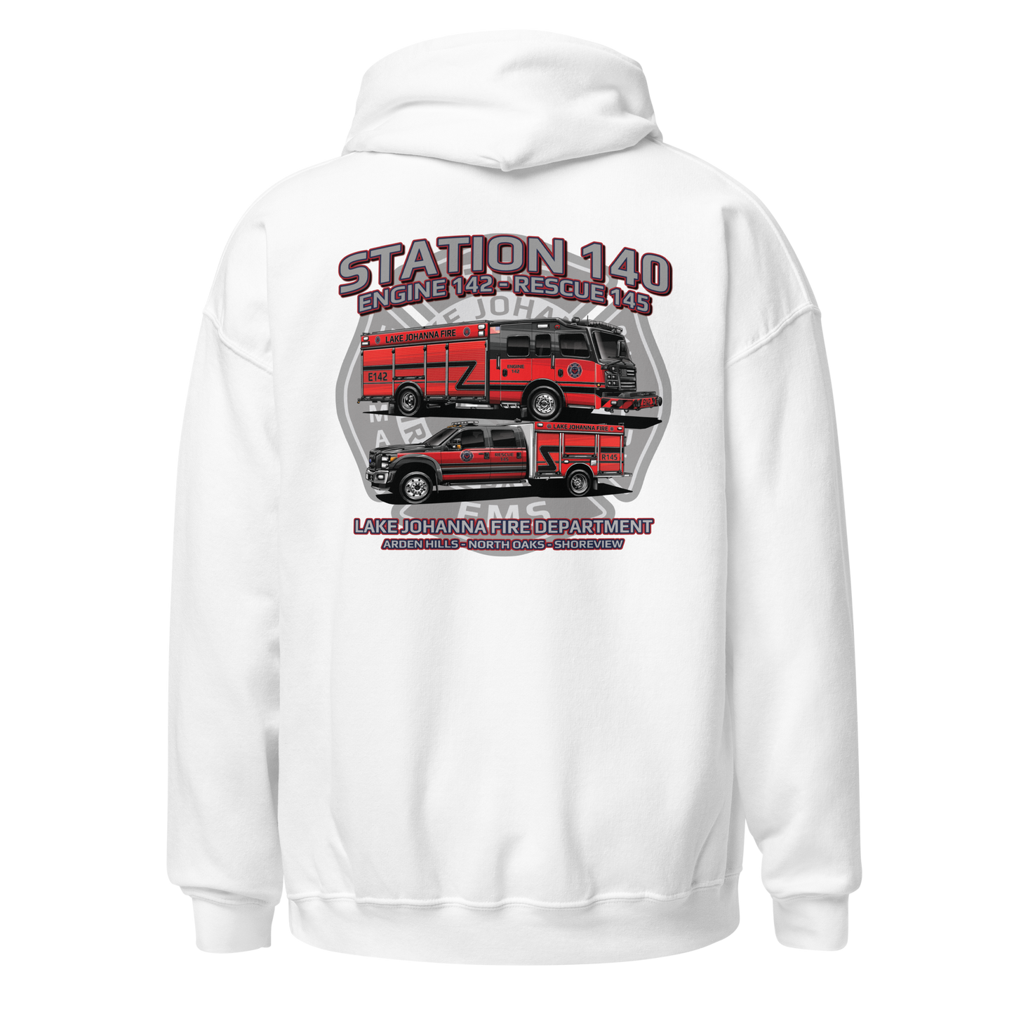 Station Series - LJFD Station 140 - Unisex Hoodie