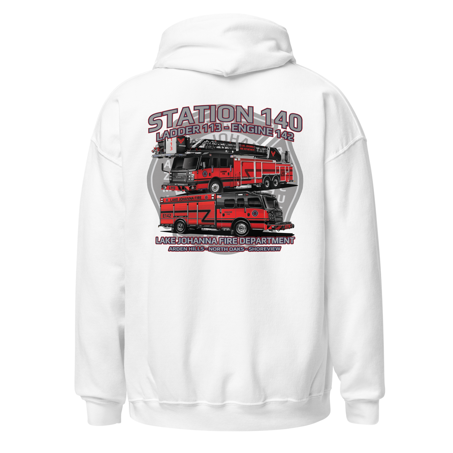 Station Series - Updated LJFD Station 140 - Unisex Hoodie