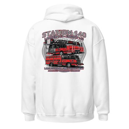 Station Series - Updated LJFD Station 140 - Unisex Hoodie