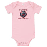 LJFD - Future Firefighter Baby short sleeve one piece