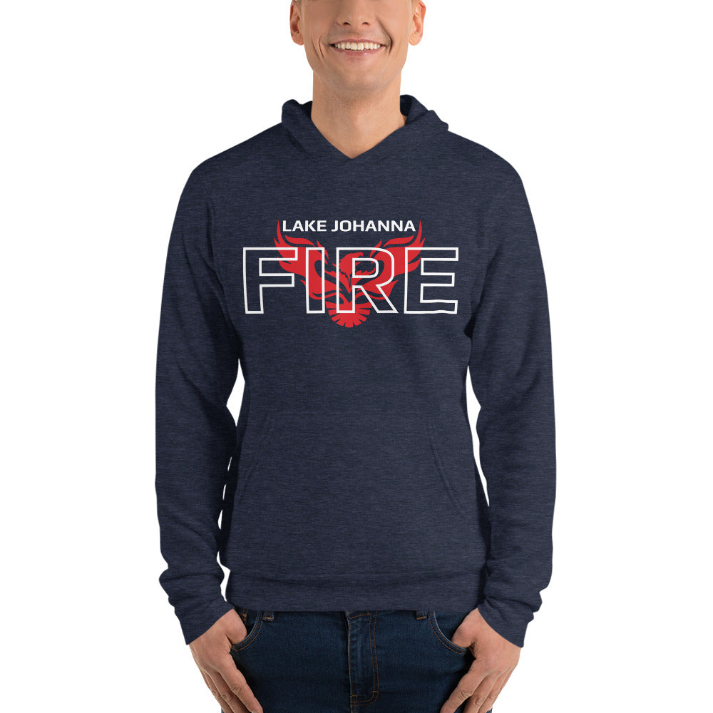 LJFD - Phoenix Logo - Vintage Navy Unisex hoodie