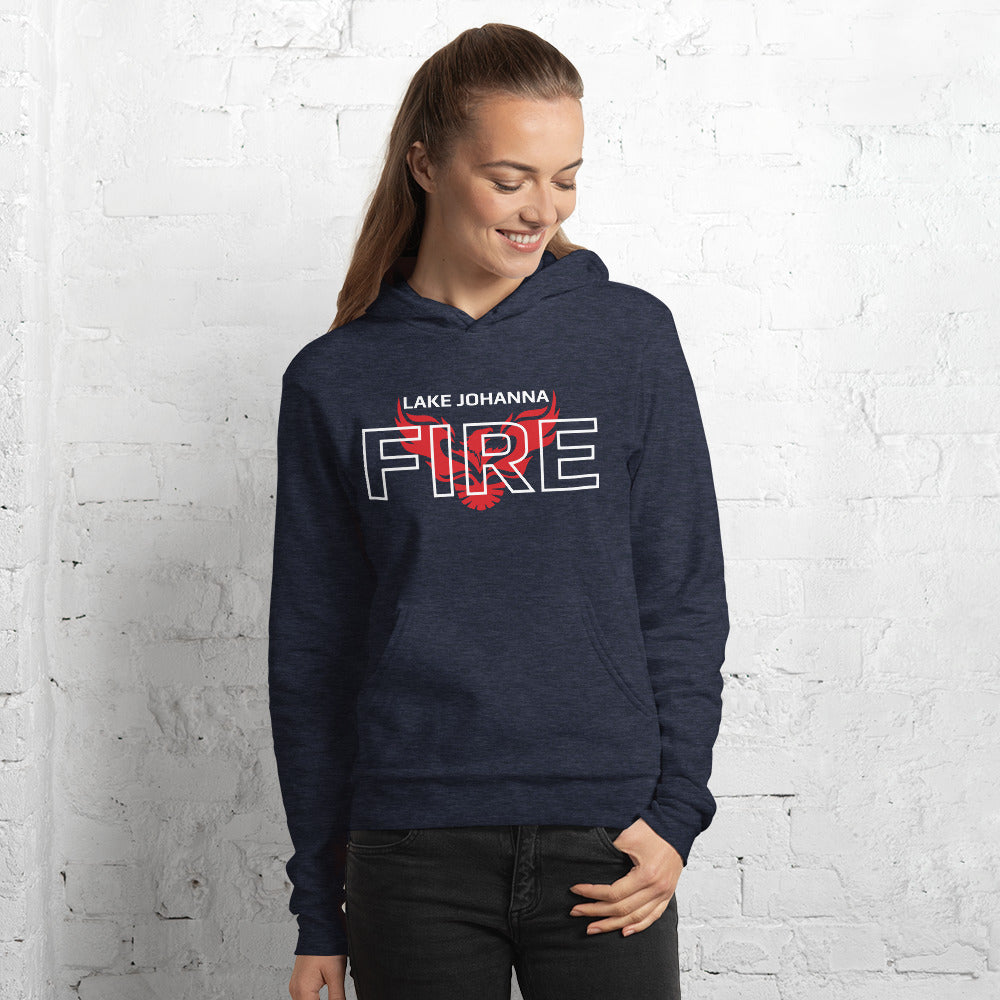 LJFD - Phoenix Logo - Vintage Navy Unisex hoodie