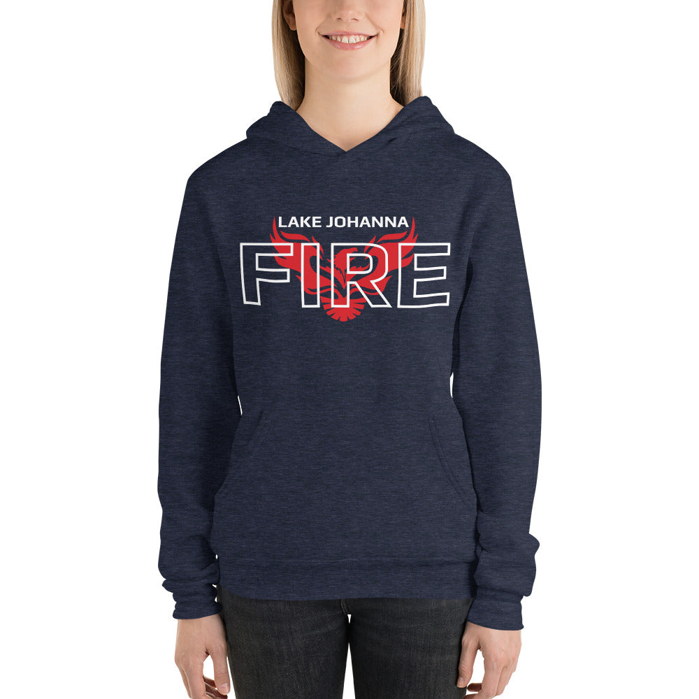 LJFD - Phoenix Logo - Vintage Navy Unisex hoodie