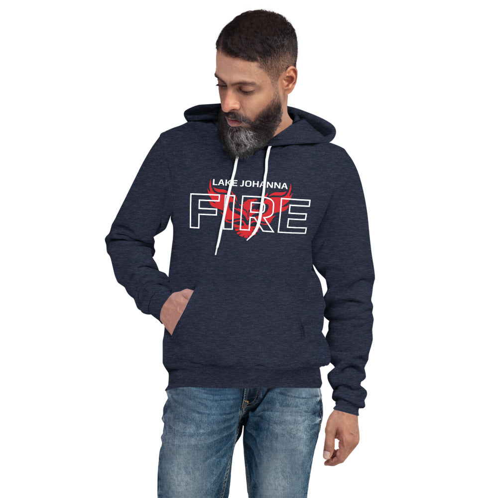 LJFD - Phoenix Logo - Vintage Navy Unisex hoodie