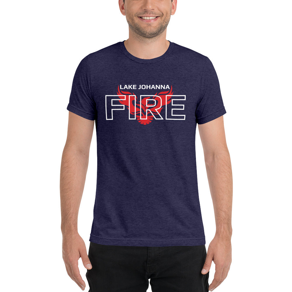 LJFD - Phoenix Logo - Tri-Blend T-shirt