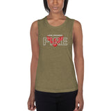 LJFD - Phoenix Logo - Ladies’ Muscle Tank